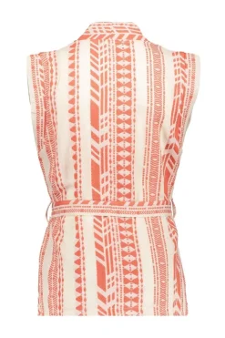 Geisha Gilets^Meisjes gilet oranje