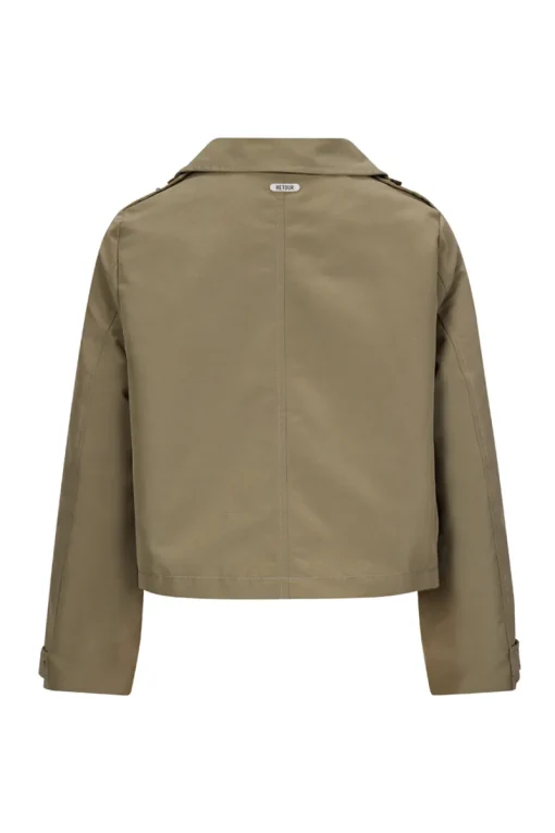 Retour Denim de Luxe Jassen^Meisjes jas bruin