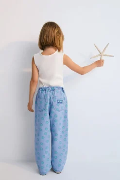 The New Society Broeken^Meisjes jeans blauw