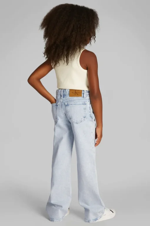 Calvin Klein Broeken^Meisjes jeans blauw