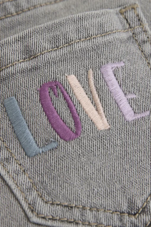 Daily7 Broeken^Meisjes jeans grijs
