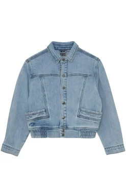 Indian Blue Jeans Jassen^Meisjes jeans jack blauw