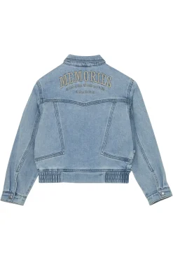 Indian Blue Jeans Jassen^Meisjes jeans jack blauw