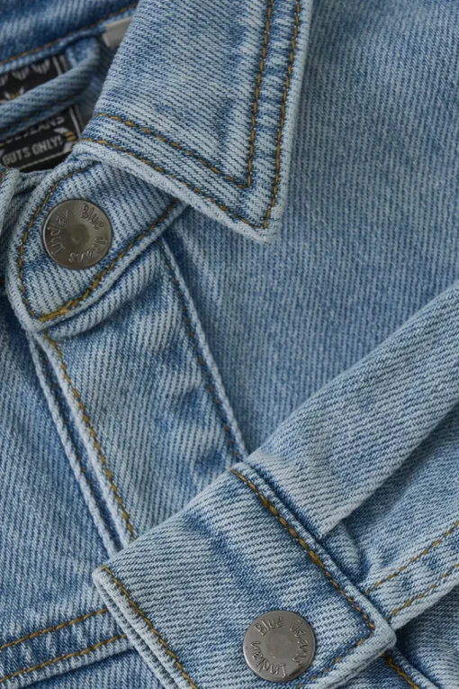 Indian Blue Jeans Jassen^Meisjes jeans jack blauw