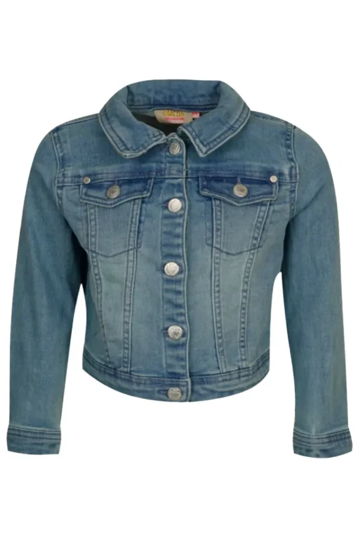 Someone Jassen^Meisjes jeans jack blauw