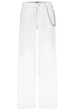 Frankie & Liberty Broeken^Meisjes jeans wit