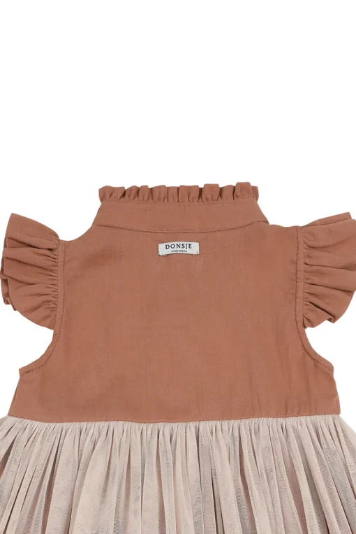 Donsje Amsterdam Jurken^Meisjes jurk rose