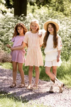 House Of Jamie Jurken^Meisjes jurk rose