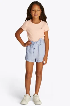 Tommy Hilfiger Broeken^Meisjes short blauw
