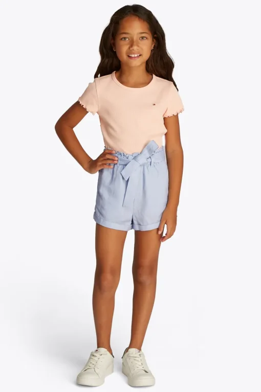 Tommy Hilfiger Broeken^Meisjes short blauw