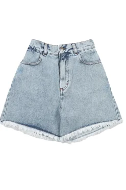 The New Society Broeken^Meisjes short blauw