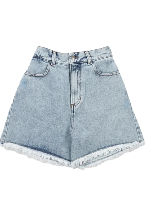 The New Society Broeken^Meisjes short blauw