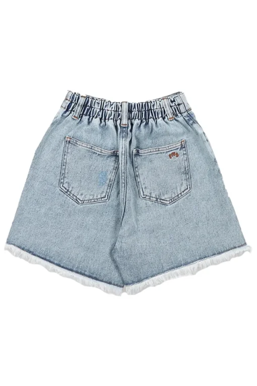 The New Society Broeken^Meisjes short blauw