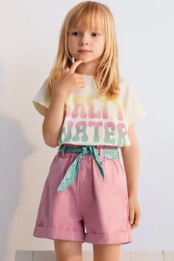 The New Society Broeken^Meisjes short rose