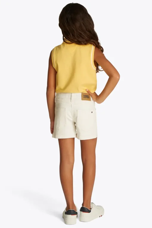 Tommy Hilfiger Broeken^Meisjes short wit