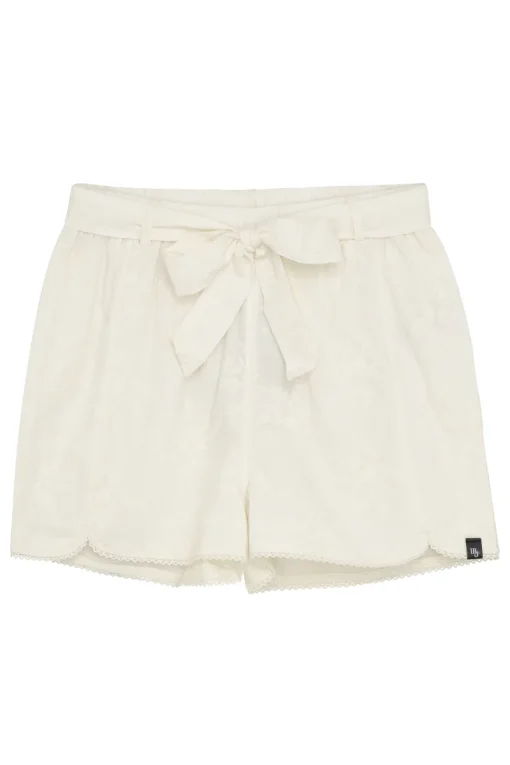 Indian Blue Jeans Broeken^Meisjes short wit