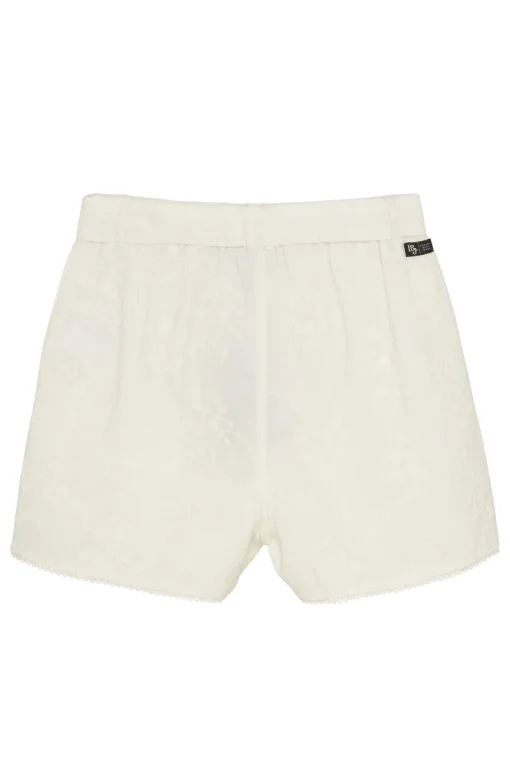 Indian Blue Jeans Broeken^Meisjes short wit