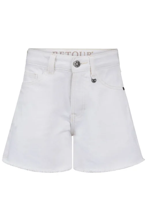 Retour Denim de Luxe Broeken^Meisjes short wit