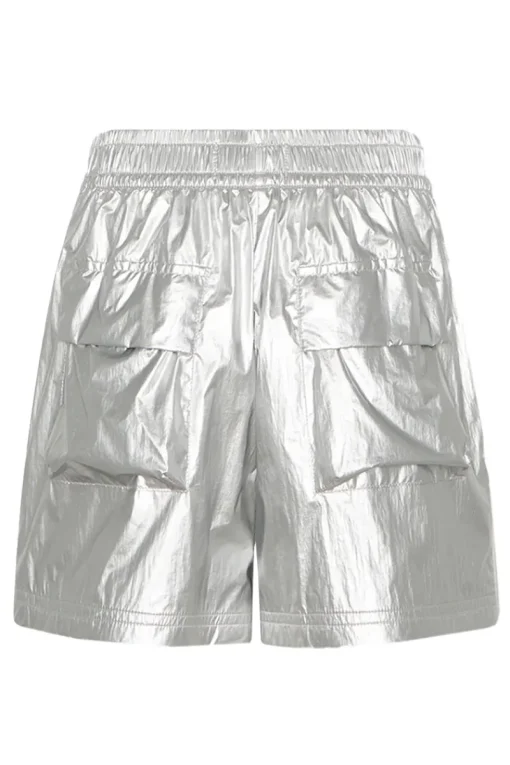 AO76 Broeken^Meisjes short zilver