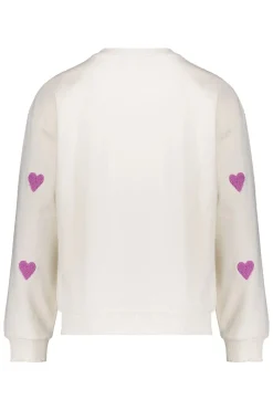 Geisha Truien & Vesten^Meisjes sweater ecru
