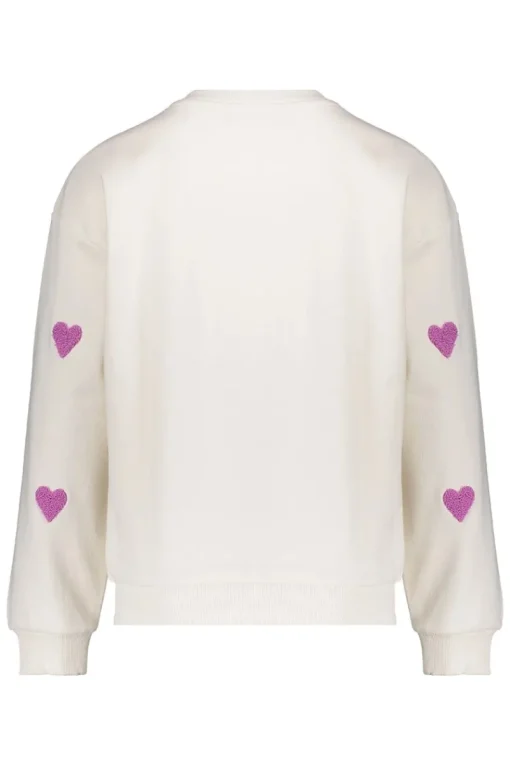 Geisha Truien & Vesten^Meisjes sweater ecru