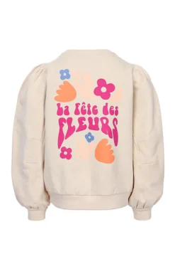 LOOXS LITTLE Truien & Vesten^Meisjes sweater ecru