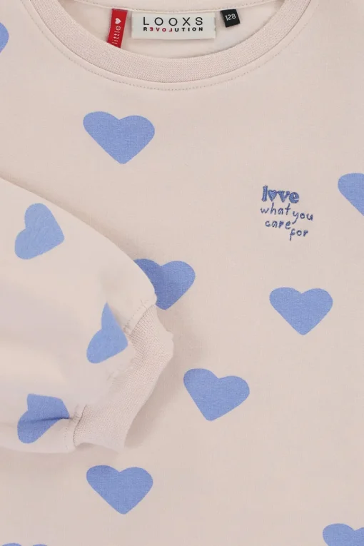 LOOXS LITTLE Truien & Vesten^Meisjes sweater ecru
