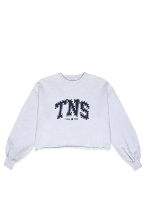 The New Society Truien & Vesten^Meisjes sweater grijs