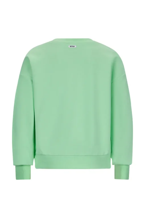 Retour Denim de Luxe Truien & Vesten^Meisjes sweater groen