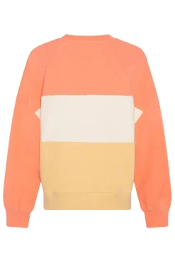 AO76 Truien & Vesten^Meisjes sweater oranje