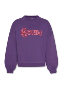 AO76 Truien & Vesten^Meisjes sweater paars