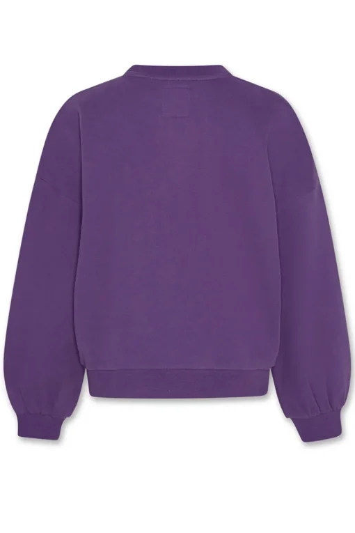 AO76 Truien & Vesten^Meisjes sweater paars
