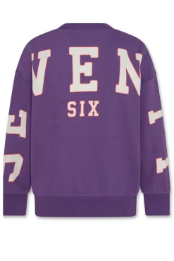 AO76 Truien & Vesten^Meisjes sweater paars