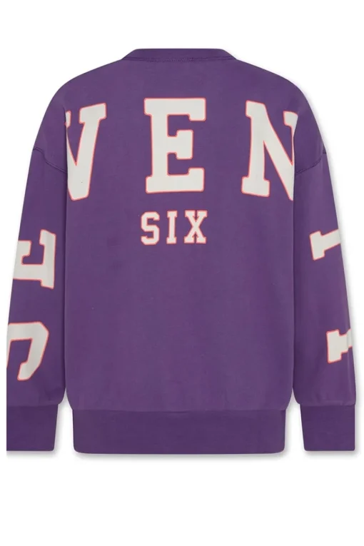 AO76 Truien & Vesten^Meisjes sweater paars