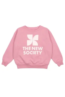 The New Society Truien & Vesten^Meisjes sweater rose