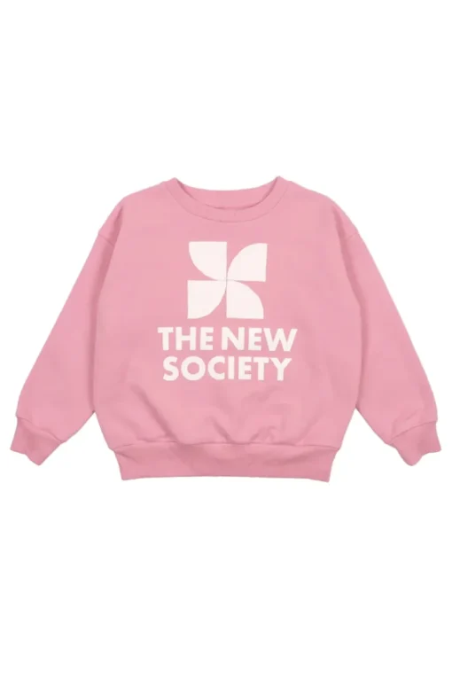 The New Society Truien & Vesten^Meisjes sweater rose