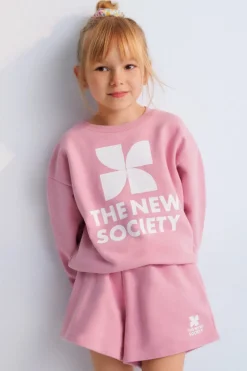 The New Society Truien & Vesten^Meisjes sweater rose