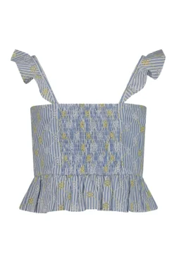 Tommy Hilfiger T-shirts & Polo's^Meisjes top blauw