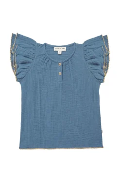 House Of Jamie T-shirts & Polo's^Meisjes top blauw