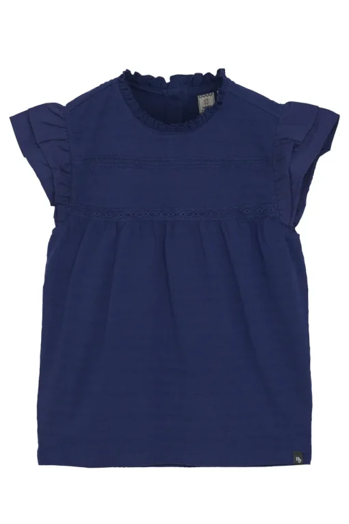 Indian Blue Jeans T-shirts & Polo's^Meisjes top blauw