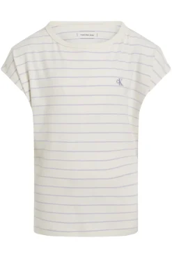 Calvin Klein T-shirts & Polo's^Meisjes top bruin