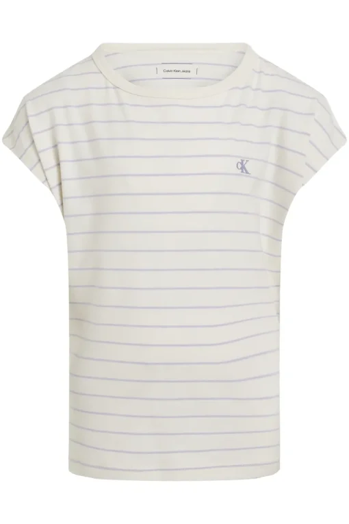 Calvin Klein T-shirts & Polo's^Meisjes top bruin