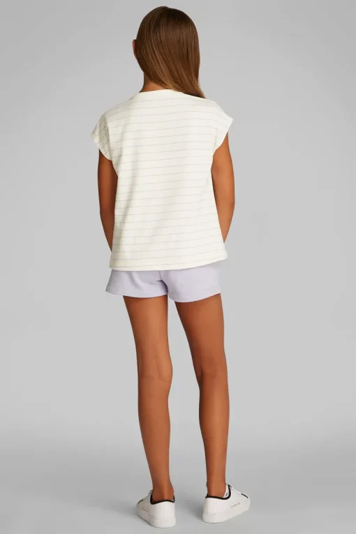 Calvin Klein T-shirts & Polo's^Meisjes top bruin
