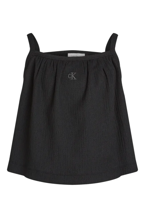 Calvin Klein T-shirts & Polo's^Meisjes top zwart