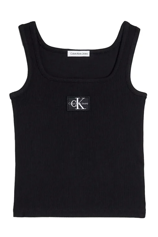 Calvin Klein T-shirts & Polo's^Meisjes top zwart