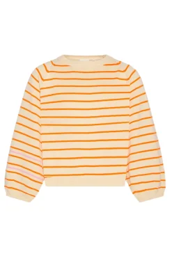 AO76 Truien & Vesten^Meisjes trui oranje