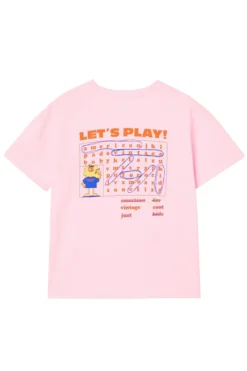 American Vintage T-shirts & Polo's^Meisjes t-shirt korte mouw rose