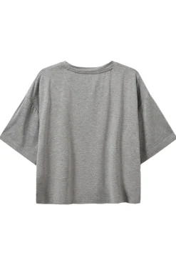 Sofie Schnoor T-shirts & Polo's^Meisjes t-shirt korte mouw grijs