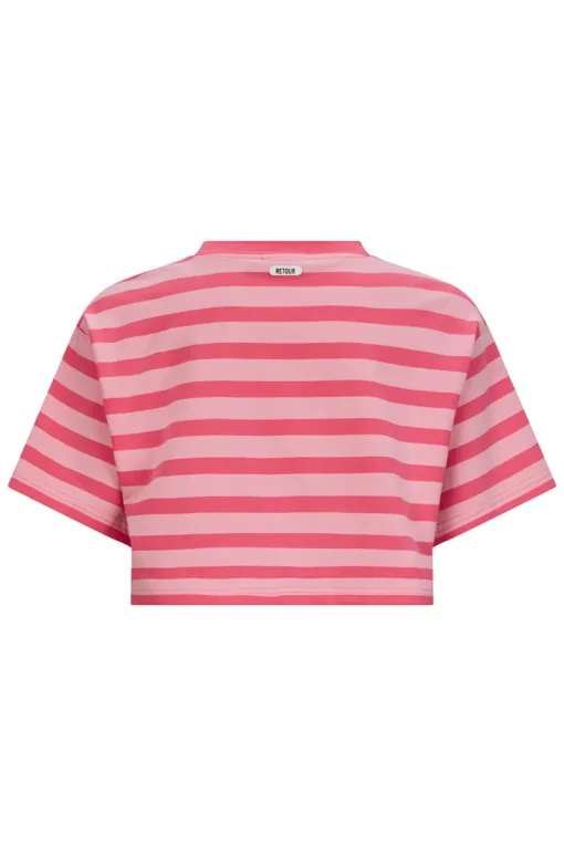 Retour Denim de Luxe T-shirts & Polo's^Meisjes t-shirt korte mouw rose