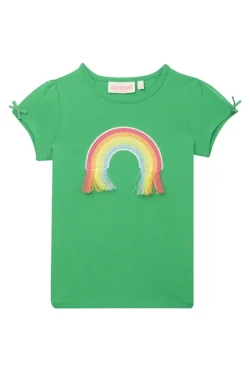 Someone T-shirts & Polo's^Meisjes t-shirt korte mouw groen